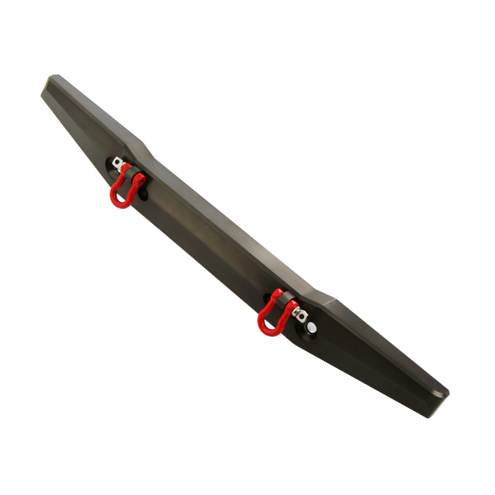 Vaterra Ascender Alloy Scale Rear Bumper, Gun Metal by Atomik - VTR231036