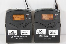 SET- SENNHEISER eW 100 G2 SK100 DIVERSITY RECEIVER EK100 TRANSMITTER 516-558MHz