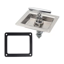 T-Handle Stainless Steel Handle Lock Engineering Truck Latch Vehicle Panel Latch