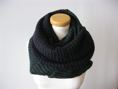 Pia Rossini Schal Loop Schlauchschal Michaela Snood  Damen Blau Grün 100% Acryl