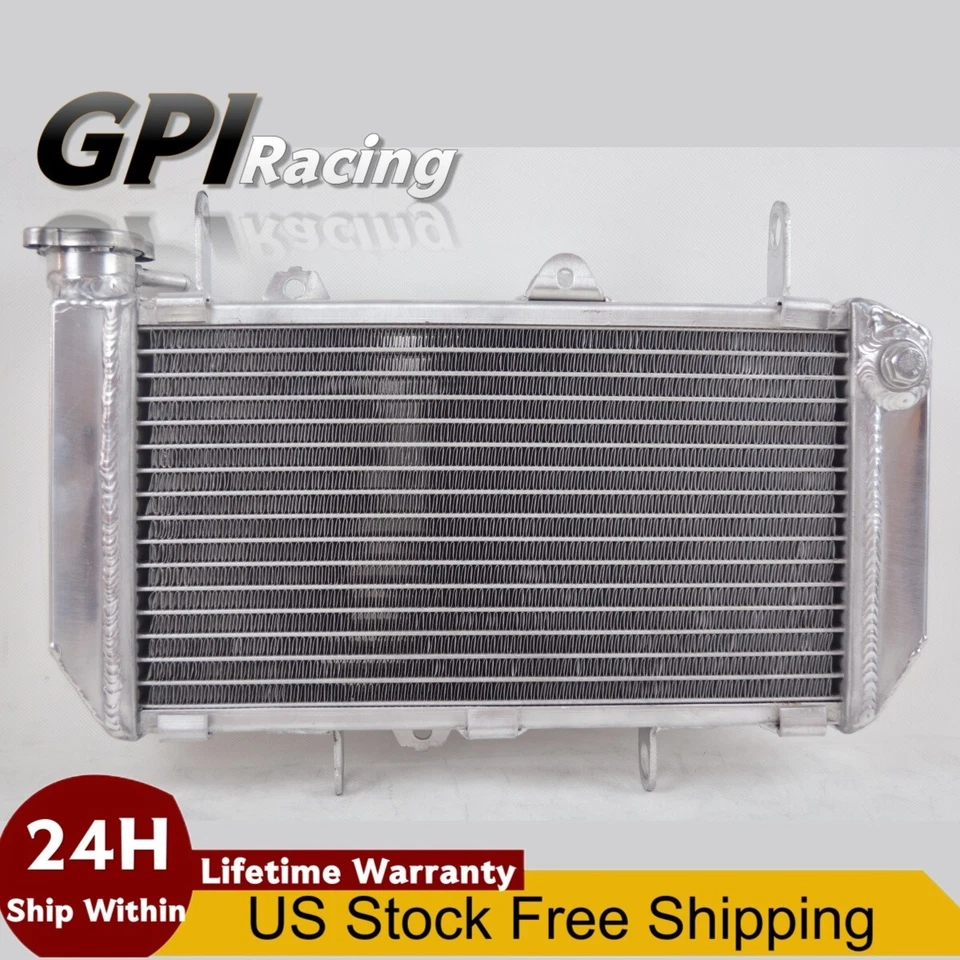 Radiador de aluminio compatible con Yamaha YFZ450R YFZ 450 R 2014-2022 2015 2016 2017 2018 Foto 4 de 4