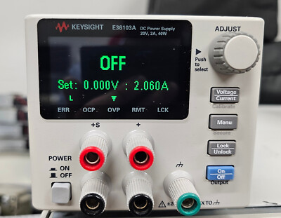 Keysight E36103A DC power supply 0-20VDC , 0-2ADC | eBay Keysight E36103A DC power supply 0-20VDC , 0-2ADC | eBay