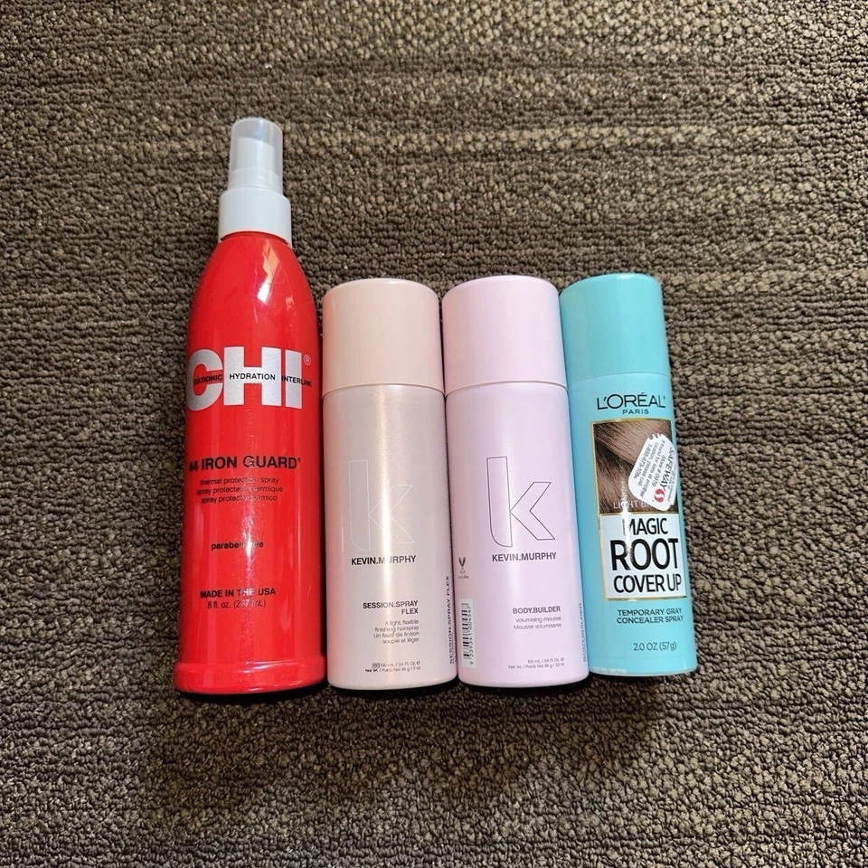 Lote de paquete de productos de peinado para el cuidado del cabello Kevin Murphy, Chi y L’Oréal Foto 2 de 4