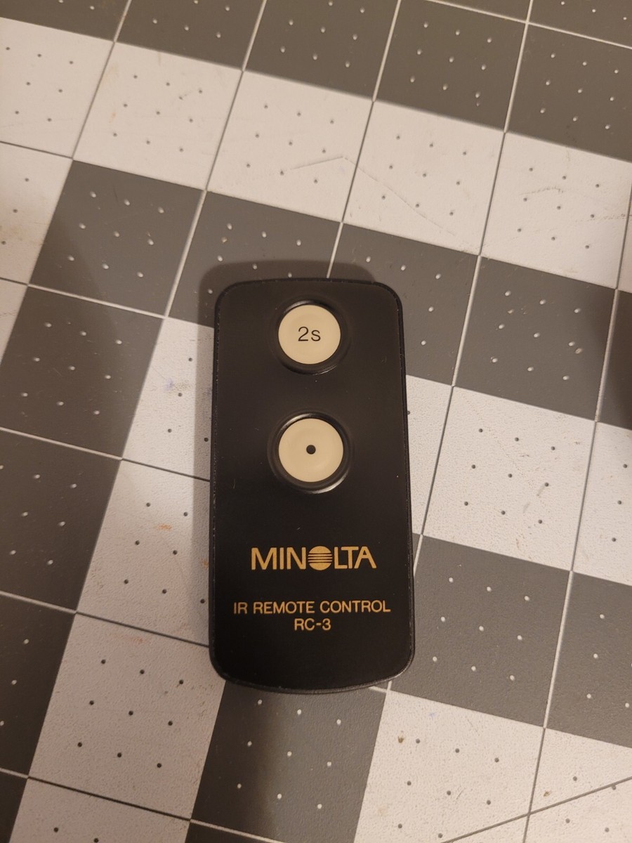 Minolta IR Remote Control RC-3 | eBay