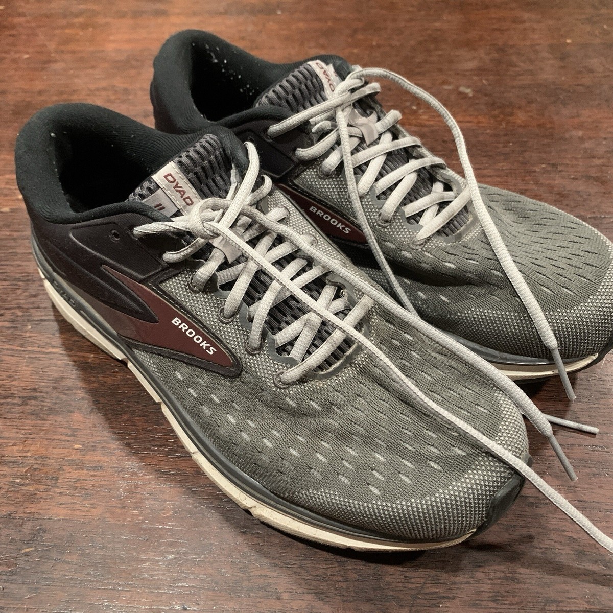 Brooks Dyad Mens Running Shoes Size Brooks Dyad 11 Alloy/Blackened