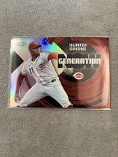 2022 Topps CHROME UPDATE #GNC-21 HUNTER GREENE Generation Now - Reds