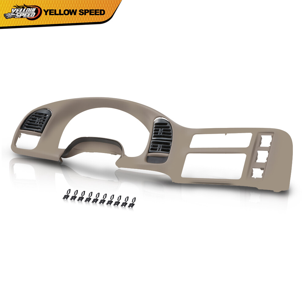 Fit For 95-05 Chevy Astro GMC Sarfari Dash Radio Cluster Trim Bezel Vent Panel 