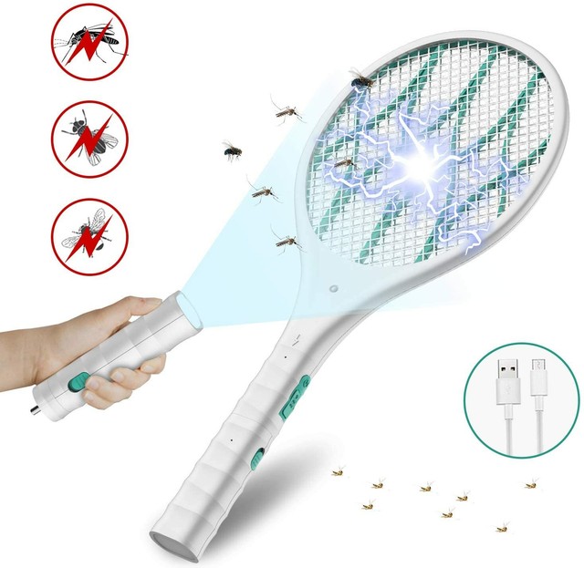 Intelabe Bug Zapper, Mosquito Killer USB Rechargeable Electric Fly