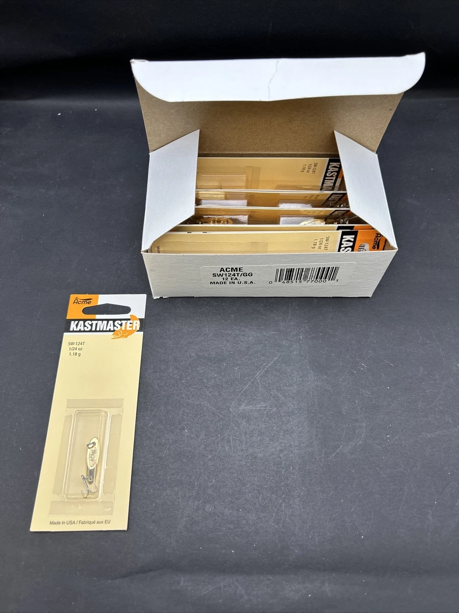 2 Leurres Kastmaster 1/8 Oz Vert Néon Tigre - Parfaits Pour La Pêche