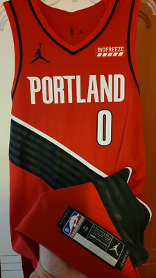 Damian Lillard 2020-21 Portland Trailblazers Nike Jordan Brand