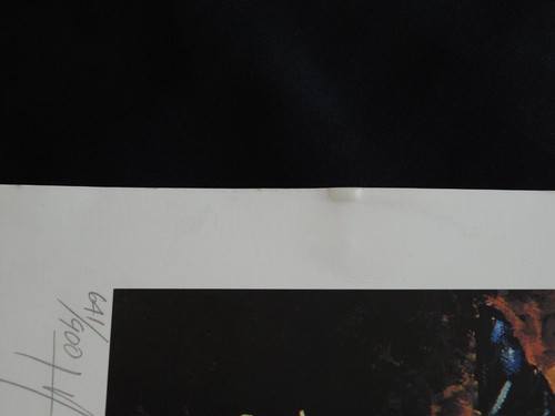 Nolan Ryan 1992 Angelo Marino Lithograph - Signed By Angelo - Texas Rangers - Picture 7 of 11