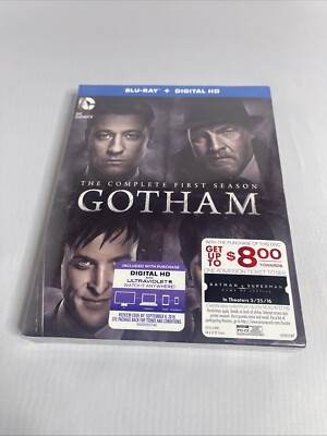 Gotham: The Complete First Season~(Blu-ray, 2014)~BRAND NEW~FACTORY SEALED