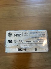 Lot of 80- Allen Bradley 1492-H1 Terminal Block NEW OLD STOCK
