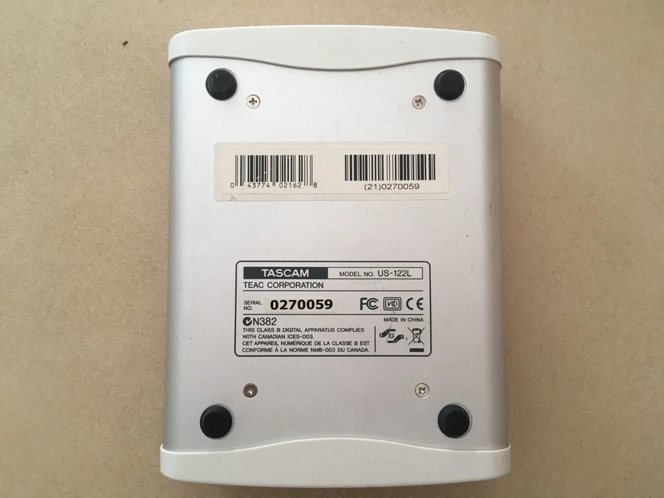 Tascam US-122L Audio Interface Externe Soundkarte - Bild 4 von 4