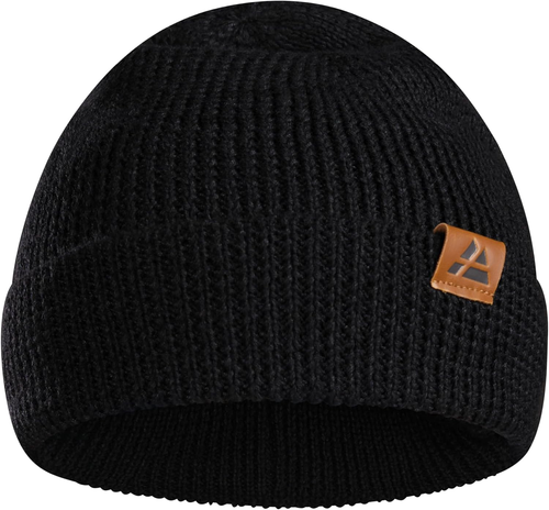 Danish Merino Wool Beanie Hat, Thermal Winter Hats, Warm Knit Wooly - Unisex - Picture 12 of 12
