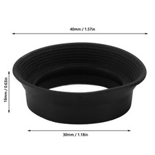 2pcs Scope Eyepiece Eyecup Foldable Soft Rubber Eyepiece Cover for 28 to 32mm UK