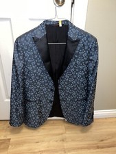 Egara Men s Floral Blazer Slim Fit