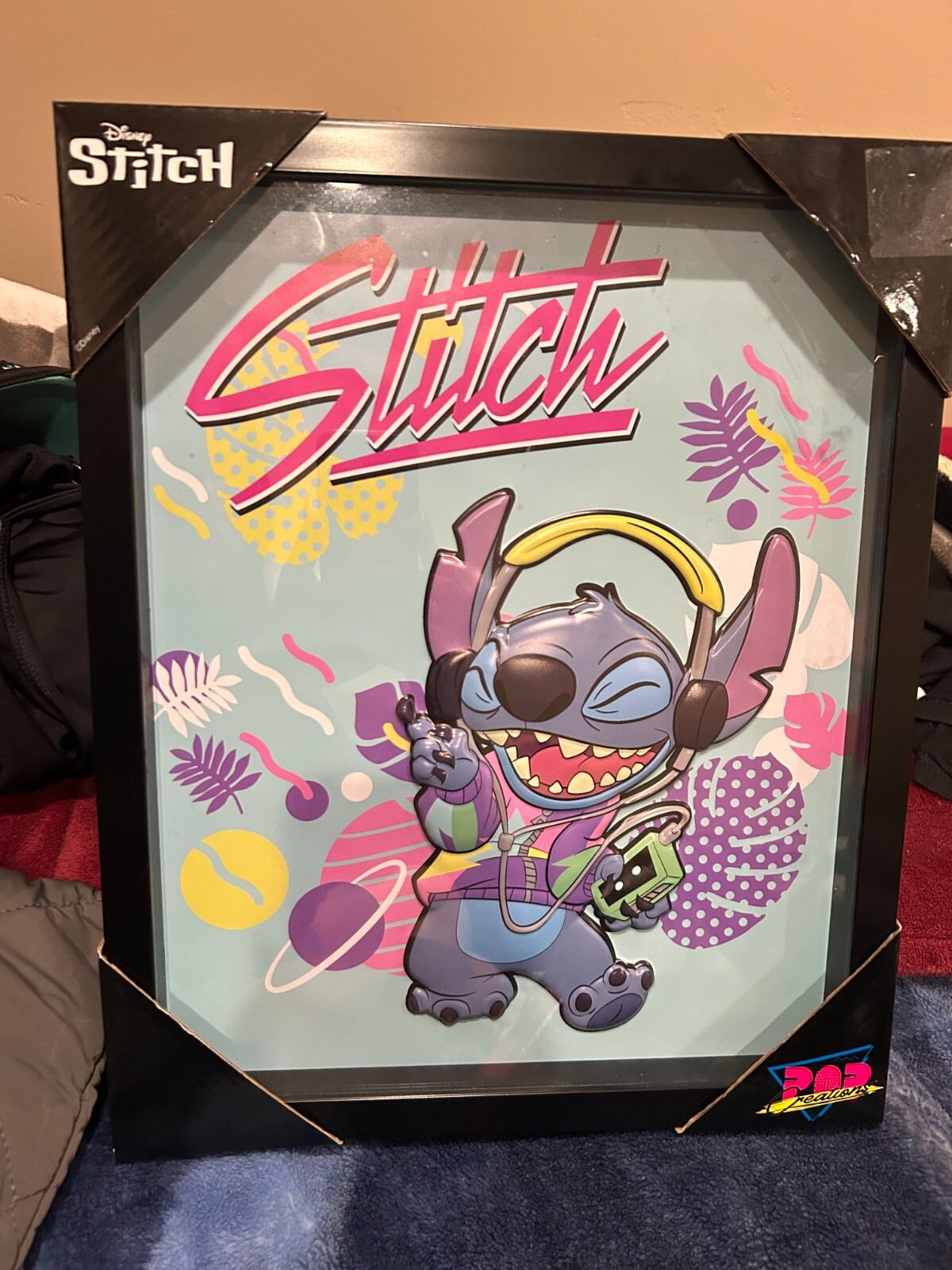 Stitch Pop Creations 3D Glass Picture Frame with Pop-Out Design  