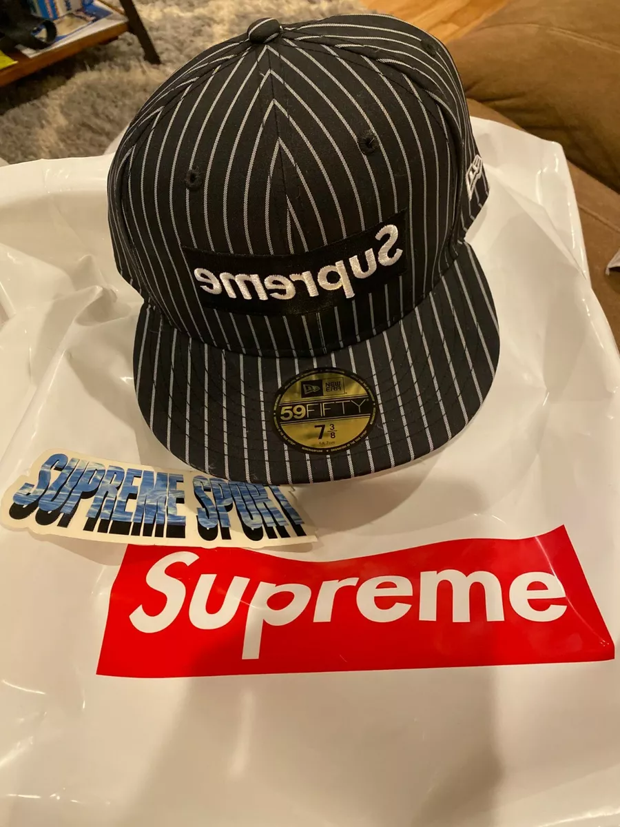 Supreme New Era Money Box Logo Hat Red size 8