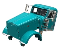 1/64 DCP PARTS TEAL PETERBILT 389 DAY CAB