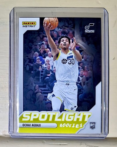 Ochai Agbaji 2022-23 Panini NBA #14 Spotlight Rookies Card 1/965 - 第 1/2 張圖片