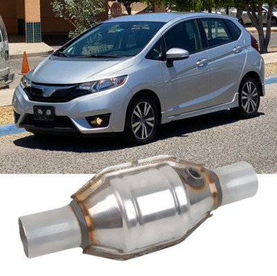 For Honda Fit 2'' Inlet/Outlet Catalytic Converter Heat Shield Weld-on EPA