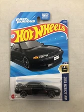 Hot Wheels Fast & Furious HW Screen Time 2/10 Nissan Skyline GT-R (BNR32) Black