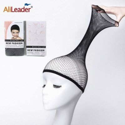 1Pcs-5Pcs Stretchable Elastic Hair Nets Snood Wig Cap Mesh Cosplay FishHairnet