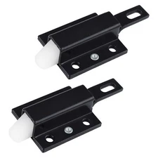 2 Pack JR Products 11705 3-3/4" Flush Mount Compartment Trigger Latch