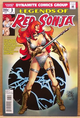Legends of Red Sonja #3 -Exclusive Subscription Cover by Frank Thorne --2013--