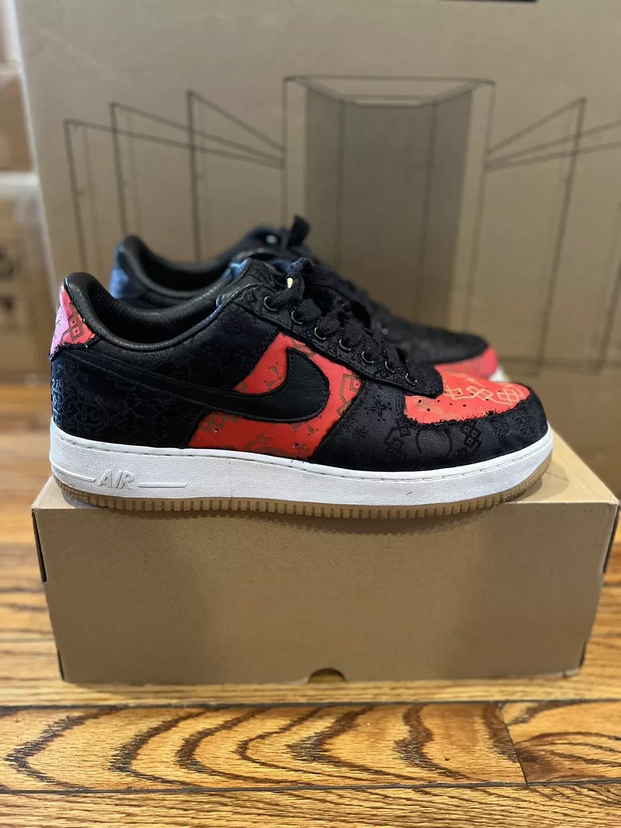 Explícito Gran cantidad Rápido Nike Air Force 1 Low x Fragment x CLOT Black Silk (CZ3986-001) Men&#039;s  Size 11 | eBay