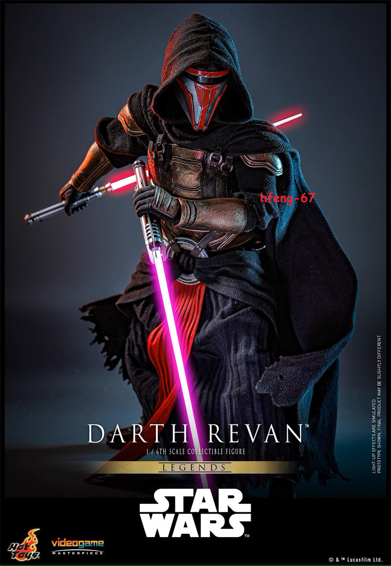 ホットトイズVGM62 スター・ウォーズ ダース・レヴァンDarth Revan In Stock Hot Toys VGM62B 1/6 Star Wars Legends Darth Revan