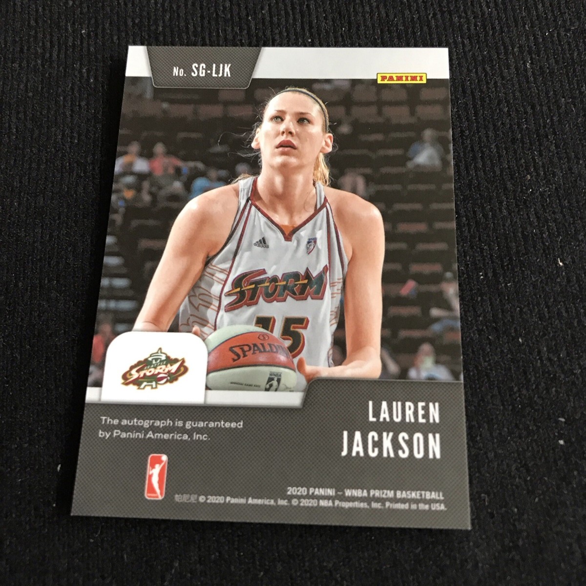 WNBA Lauren Jackson サイン入り写真 2020 Panini Prizm WNBA Lauren Jackson Signatures Auto #SG-LJK | eBay