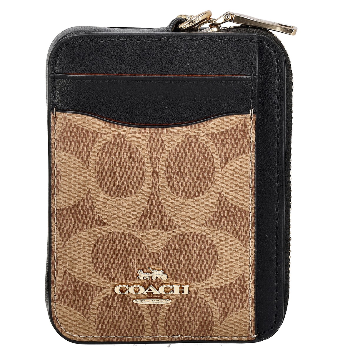 COACH コインケース CW883 IMQRX TAN/BLACK コーチ コインケース メンズ レディース ブランド COACH CW883