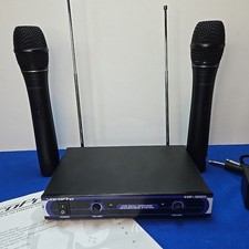 VocoPro VHF-3005 Dual Channel VHF Wireless Microphone System Tested