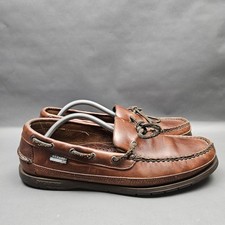 Sebago Docksides Shoes Mens Size 11 Brown Kno...