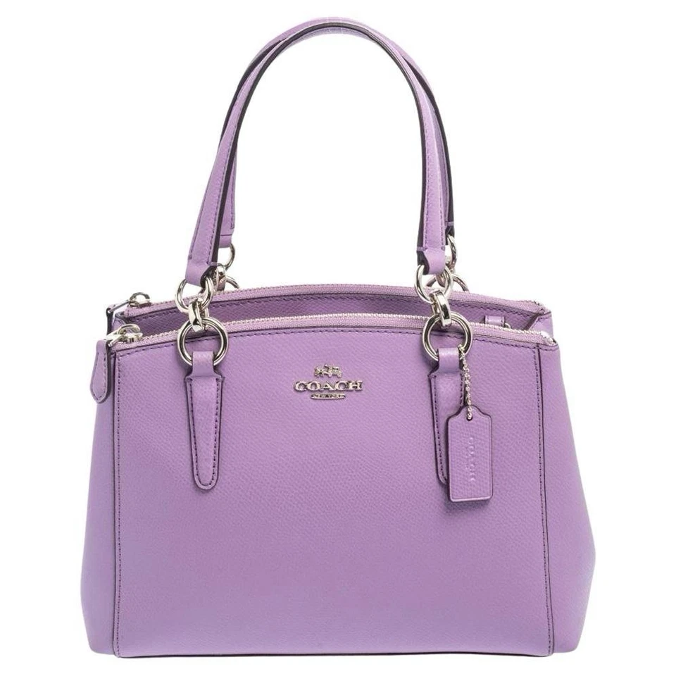 Coach Mini Christie Carryall Bag In Glittery Pink - Image 2 of 2