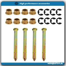 For Ford F150 F250 F350 Series US 92-97 Door Hinge Pins & Pin Bushing Kit