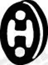 Auspuff-Halterung 83304 WALKER für AUDI FIAT SEAT SKODA VW LANCIA DODGE