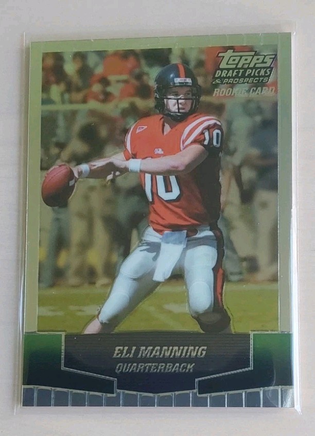 2004 Topps Draft Picks & Prospects - Eli Manning #150 Chrome (RC)