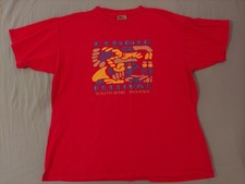 Vintage South Bend Ethnic Festival Shirt 1990s Single Stitch Made In USA Mayan