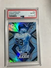 2017 Topps Fire - Aaron Judge #62 Blue Chip Rookie RC PSA 8 New York Yankees