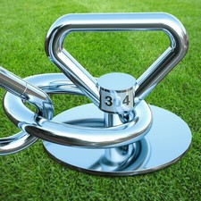 Dog Tie Out Stake 304 Stainless Steel 360  Swivel Runner - Heavy Duty for Large