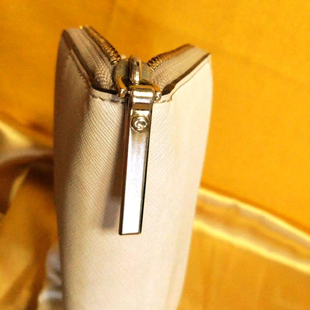 Kate Spade long wallet in light gray (2 colors) with plenty of card slots thumbnail 3