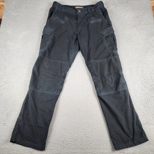 5.11 Tactical Pants Mens 34x34 Black Cargo Utility Ripstop Stryke 74369