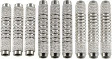 9pcs 10/12/14G Dart Barrels Replacement Set Silver for Dart Practice