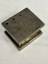 Steel WATCHMAKERS ANVIL Bench Block 4 Hole (604)