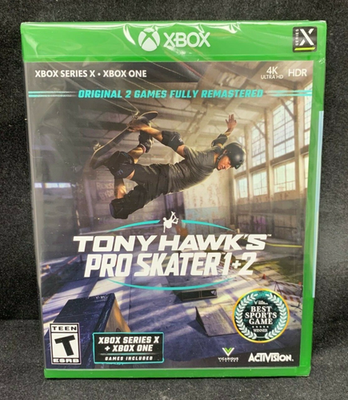 Jeu Tony Hawk's Pro Skater 1+2 - Xbox One - Version Française - Neuf Sous Blister
