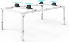 Adjustable Heavy-Duty Mini Split Stand with 400lbs Capacity for Ductless AC Unit