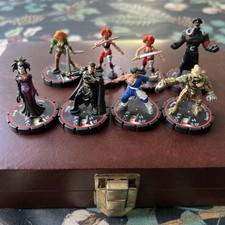 HeroClix / Mage Knight Cercles Rouges Vintage Arwyn Ashleigh Yukio Bron Lot Rare